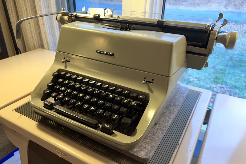 A Facit T2 typewriter from my own collection A Facit T1 typewriter from my own collection