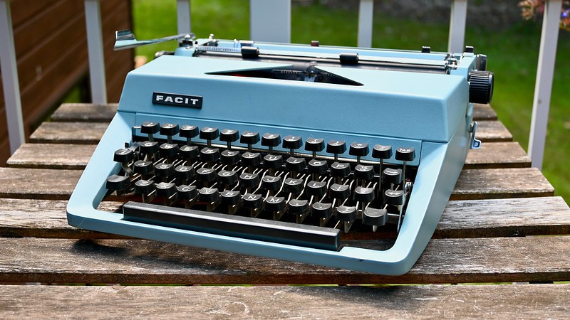 A Facit TP2 typewriter from my own collection A Facit TP2 typewriter from my own collection