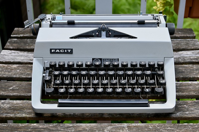 A Facit TP2 typewriter from my own collection A Facit TP2 typewriter from my own collection
